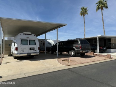 Own Your Own Land in Beautiful Carriage Manor RV Resort, a 55+ on Fountain of the Sun Country Club in Arizona - for sale on GolfHomes.com, golf home, golf lot