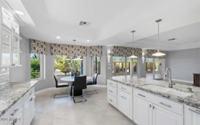 Welcome to this stunning 2-bedroom + den home perfectly on Sunland Springs Golf Course  in Arizona - for sale on GolfHomes.com, golf home, golf lot