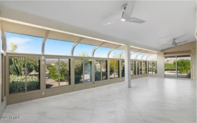 Welcome to this stunning 2-bedroom + den home perfectly on Sunland Springs Golf Course  in Arizona - for sale on GolfHomes.com, golf home, golf lot