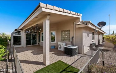 Welcome to this stunning 2-bedroom + den home perfectly on Sunland Springs Golf Course  in Arizona - for sale on GolfHomes.com, golf home, golf lot
