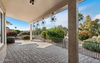 Welcome to this stunning 2-bedroom + den home perfectly on Sunland Springs Golf Course  in Arizona - for sale on GolfHomes.com, golf home, golf lot