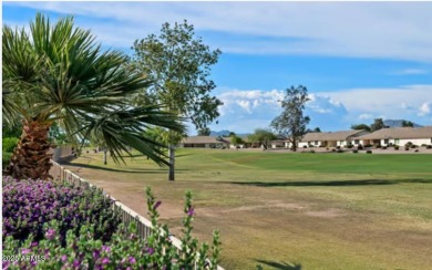 Welcome to this stunning 2-bedroom + den home perfectly on Sunland Springs Golf Course  in Arizona - for sale on GolfHomes.com, golf home, golf lot