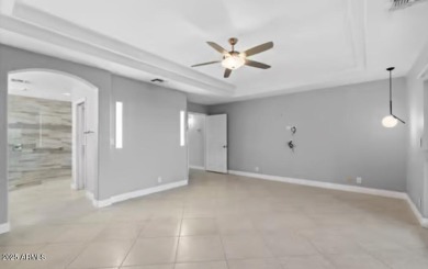 Welcome to this stunning 2-bedroom + den home perfectly on Sunland Springs Golf Course  in Arizona - for sale on GolfHomes.com, golf home, golf lot