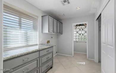 Welcome to this stunning 2-bedroom + den home perfectly on Sunland Springs Golf Course  in Arizona - for sale on GolfHomes.com, golf home, golf lot