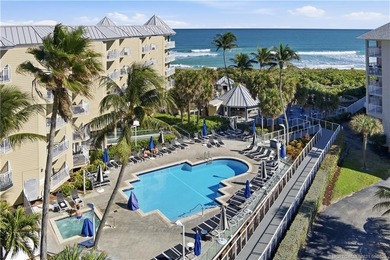 Set in a prime 1st floor corner location at Beachwalk in Indian on Ocean Club At the Hutchinson Island Beach Resort in Florida - for sale on GolfHomes.com, golf home, golf lot