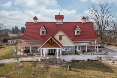 Have you ever heard of a Barndominium style home?  This unique on Piqua Country Club in Ohio - for sale on GolfHomes.com, golf home, golf lot