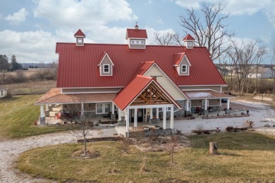 Have you ever heard of a Barndominium style home?  This unique on Piqua Country Club in Ohio - for sale on GolfHomes.com, golf home, golf lot