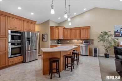 Almost 3500 finished Sq ft and BETTER THAN NEW!  You will be on Panther Creek Country Club in Illinois - for sale on GolfHomes.com, golf home, golf lot