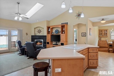 Almost 3500 finished Sq ft and BETTER THAN NEW!  You will be on Panther Creek Country Club in Illinois - for sale on GolfHomes.com, golf home, golf lot