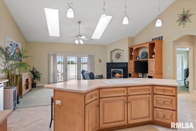 Almost 3500 finished Sq ft and BETTER THAN NEW!  You will be on Panther Creek Country Club in Illinois - for sale on GolfHomes.com, golf home, golf lot