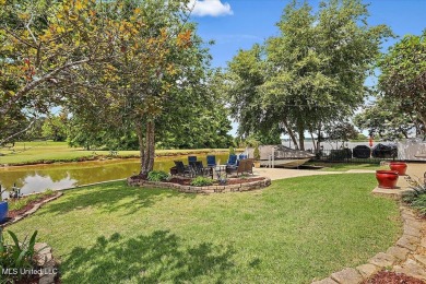 This stunning waterfront property at Lake Caroline is a rare on Lake Caroline Golf Club in Mississippi - for sale on GolfHomes.com, golf home, golf lot