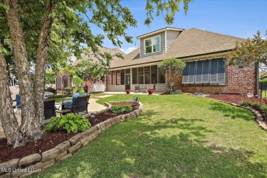 This stunning waterfront property at Lake Caroline is a rare on Lake Caroline Golf Club in Mississippi - for sale on GolfHomes.com, golf home, golf lot