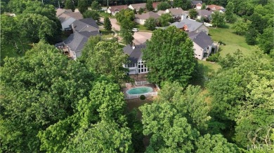 This beautifully designed atrium ranch offers the perfect blend on Bear Creek Golf Club in Missouri - for sale on GolfHomes.com, golf home, golf lot