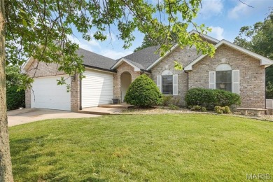 This beautifully designed atrium ranch offers the perfect blend on Bear Creek Golf Club in Missouri - for sale on GolfHomes.com, golf home, golf lot