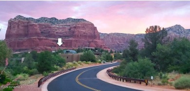 Stunning red rock views of Courthouse and Bell Rock from this on Canyon Mesa Country Club in Arizona - for sale on GolfHomes.com, golf home, golf lot