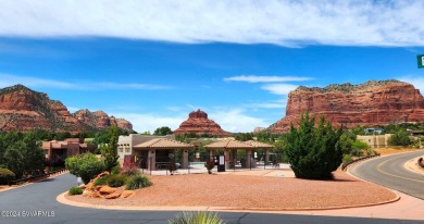 Stunning red rock views of Courthouse and Bell Rock from this on Canyon Mesa Country Club in Arizona - for sale on GolfHomes.com, golf home, golf lot