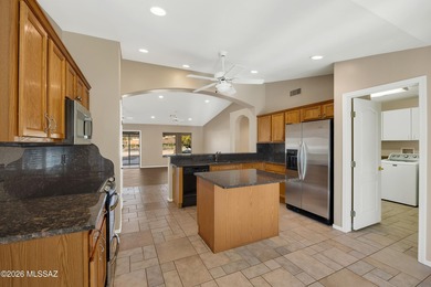 Laredo with golf course views! Freshly painted interior & new on Saddlebrooke Golf Course in Arizona - for sale on GolfHomes.com, golf home, golf lot