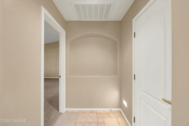 Laredo with golf course views! Freshly painted interior & new on Saddlebrooke Golf Course in Arizona - for sale on GolfHomes.com, golf home, golf lot