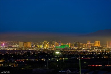 Beautiful Views of Las Vegas Strip, Mountains & Valley on Revere Golf Club in Nevada - for sale on GolfHomes.com, golf home, golf lot