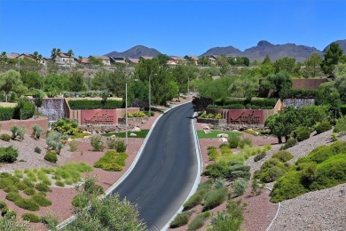 Beautiful Views of Las Vegas Strip, Mountains & Valley on Revere Golf Club in Nevada - for sale on GolfHomes.com, golf home, golf lot