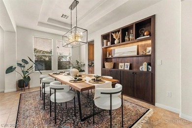 Located in the prestigious Seven Hills community, this elegant on Rio Secco Golf Club in Nevada - for sale on GolfHomes.com, golf home, golf lot