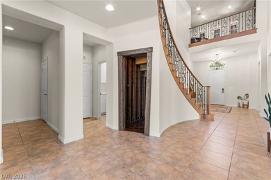 Located in the prestigious Seven Hills community, this elegant on Rio Secco Golf Club in Nevada - for sale on GolfHomes.com, golf home, golf lot