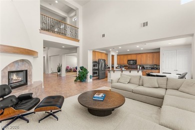 Located in the prestigious Seven Hills community, this elegant on Rio Secco Golf Club in Nevada - for sale on GolfHomes.com, golf home, golf lot