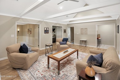 Move-in ready and beautifully updated, this 4-bedroom, 2-bath on Colonial Country Club Deerfield in Mississippi - for sale on GolfHomes.com, golf home, golf lot