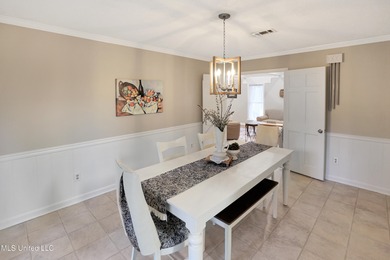 Move-in ready and beautifully updated, this 4-bedroom, 2-bath on Colonial Country Club Deerfield in Mississippi - for sale on GolfHomes.com, golf home, golf lot