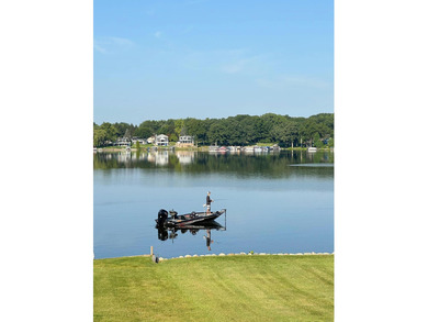 Rare opportunity to own a luxury lakefront home in the private on Lakes of the Four Seasons Country Club in Indiana - for sale on GolfHomes.com, golf home, golf lot