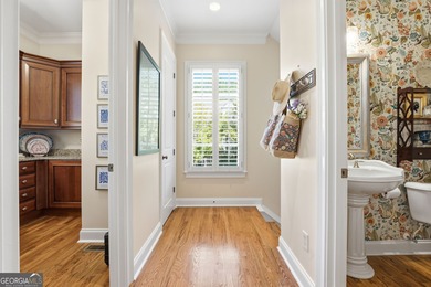 Located in the desirable Overlook at Marietta Country Club on Marietta Country Club in Georgia - for sale on GolfHomes.com, golf home, golf lot