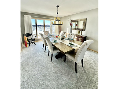 Rare opportunity to own a luxury lakefront home in the private on Lakes of the Four Seasons Country Club in Indiana - for sale on GolfHomes.com, golf home, golf lot