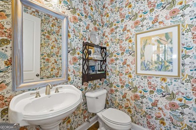 Located in the desirable Overlook at Marietta Country Club on Marietta Country Club in Georgia - for sale on GolfHomes.com, golf home, golf lot