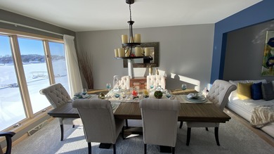 Rare opportunity to own a luxury lakefront home in the private on Lakes of the Four Seasons Country Club in Indiana - for sale on GolfHomes.com, golf home, golf lot