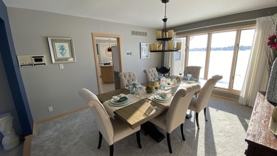 Rare opportunity to own a luxury lakefront home in the private on Lakes of the Four Seasons Country Club in Indiana - for sale on GolfHomes.com, golf home, golf lot