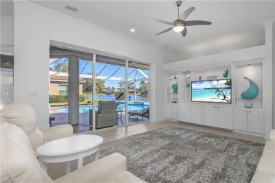 Enjoy the outstanding view of the lovely salt water pool and on Lely Resort Golf and Country Club in Florida - for sale on GolfHomes.com, golf home, golf lot