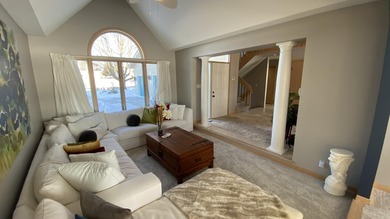 Rare opportunity to own a luxury lakefront home in the private on Lakes of the Four Seasons Country Club in Indiana - for sale on GolfHomes.com, golf home, golf lot