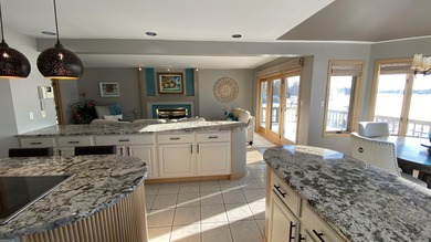 Rare opportunity to own a luxury lakefront home in the private on Lakes of the Four Seasons Country Club in Indiana - for sale on GolfHomes.com, golf home, golf lot