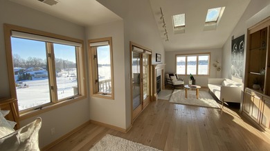 Rare opportunity to own a luxury lakefront home in the private on Lakes of the Four Seasons Country Club in Indiana - for sale on GolfHomes.com, golf home, golf lot