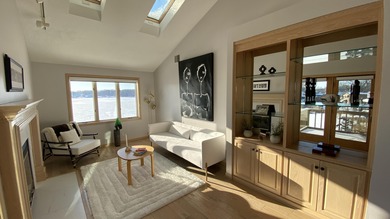 Rare opportunity to own a luxury lakefront home in the private on Lakes of the Four Seasons Country Club in Indiana - for sale on GolfHomes.com, golf home, golf lot