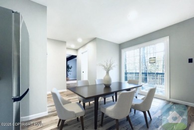This MODERN, FULLY RENOVATED Colonial-Style Home with three on Pocono Farms Country Club in Pennsylvania - for sale on GolfHomes.com, golf home, golf lot