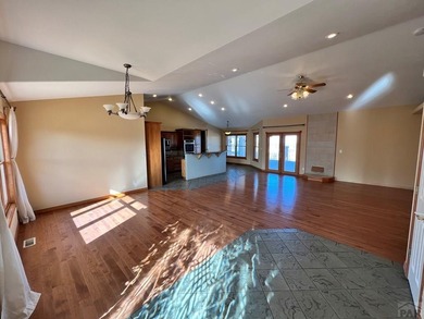 Incredible views of Lake Beckwith from the deck of this spacious on Hollydot Golf Course in Colorado - for sale on GolfHomes.com, golf home, golf lot