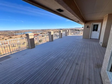 Incredible views of Lake Beckwith from the deck of this spacious on Hollydot Golf Course in Colorado - for sale on GolfHomes.com, golf home, golf lot