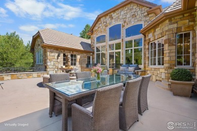 Experience luxury and serenity in this exquisite custom-built on Fox Hill Country Club in Colorado - for sale on GolfHomes.com, golf home, golf lot