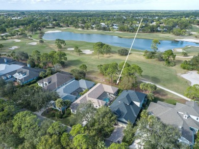 This courtyard pool home is nestled on a lush golf course on Indian River Club in Florida - for sale on GolfHomes.com, golf home, golf lot