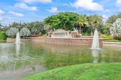 Spaciously  Remodeled 3/2.5 with stunning Golf Course/Lake Views on Aberdeen Golf and Country Club in Florida - for sale on GolfHomes.com, golf home, golf lot