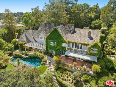 An enchanting storybook estate awaits on .65 acres of lush on Bel-Air Country Club in California - for sale on GolfHomes.com, golf home, golf lot