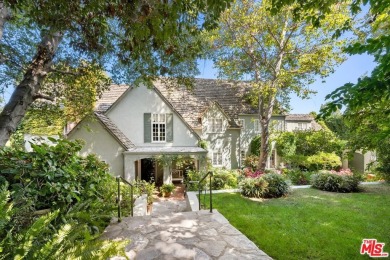 An enchanting storybook estate awaits on .65 acres of lush on Bel-Air Country Club in California - for sale on GolfHomes.com, golf home, golf lot