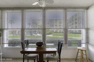 Enjoy easy living in this beautifully furnished 2-bedroom on Daytona Beach Golf Club in Florida - for sale on GolfHomes.com, golf home, golf lot