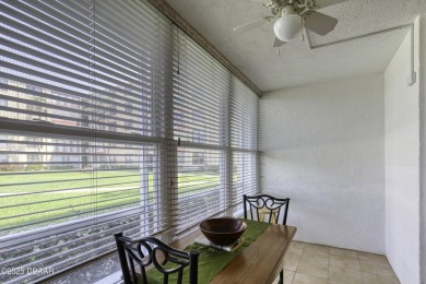 Enjoy easy living in this beautifully furnished 2-bedroom on Daytona Beach Golf Club in Florida - for sale on GolfHomes.com, golf home, golf lot